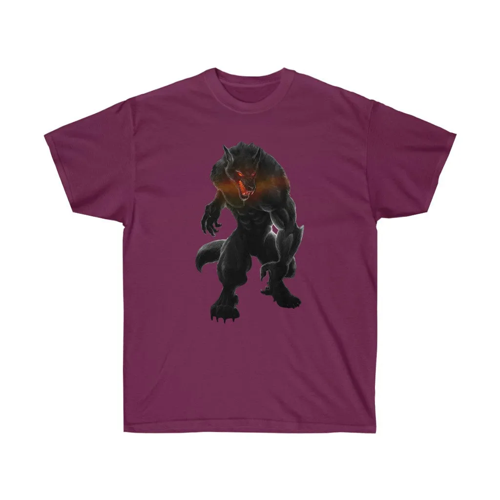Black Alpha Werewolf T-Shirt