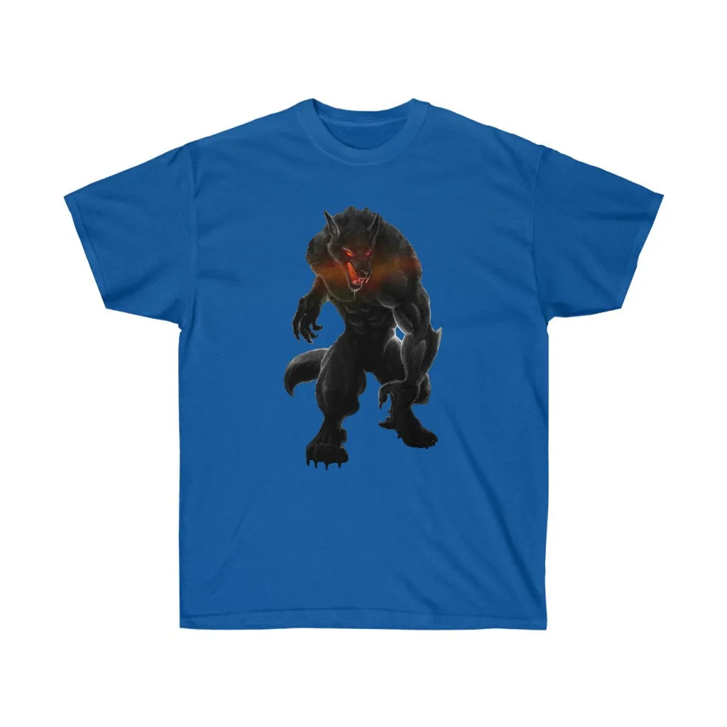 Black Alpha Werewolf T-Shirt