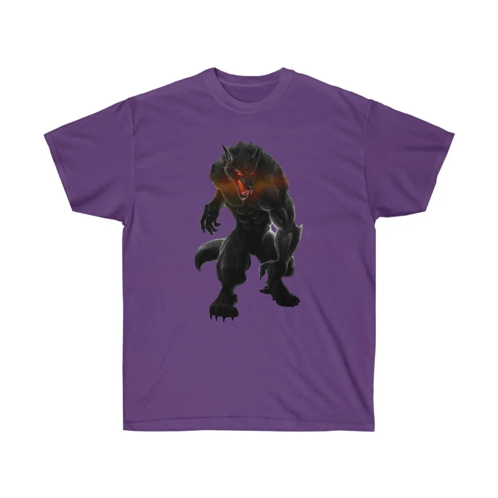 Black Alpha Werewolf T-Shirt