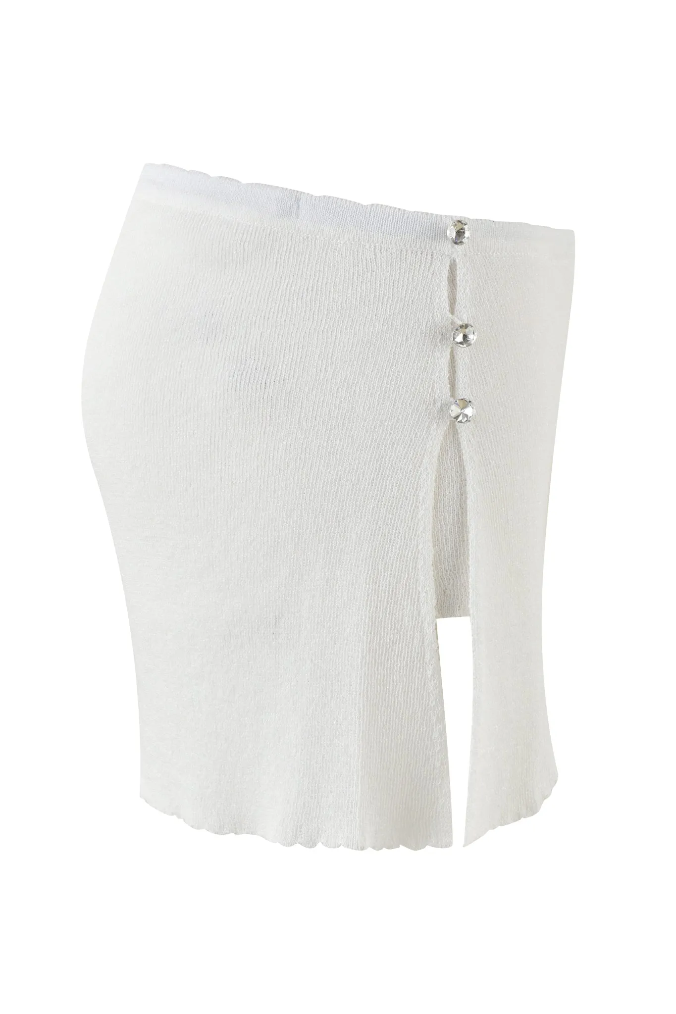 BLISS SKORT - WHITE : SNOW WHITE