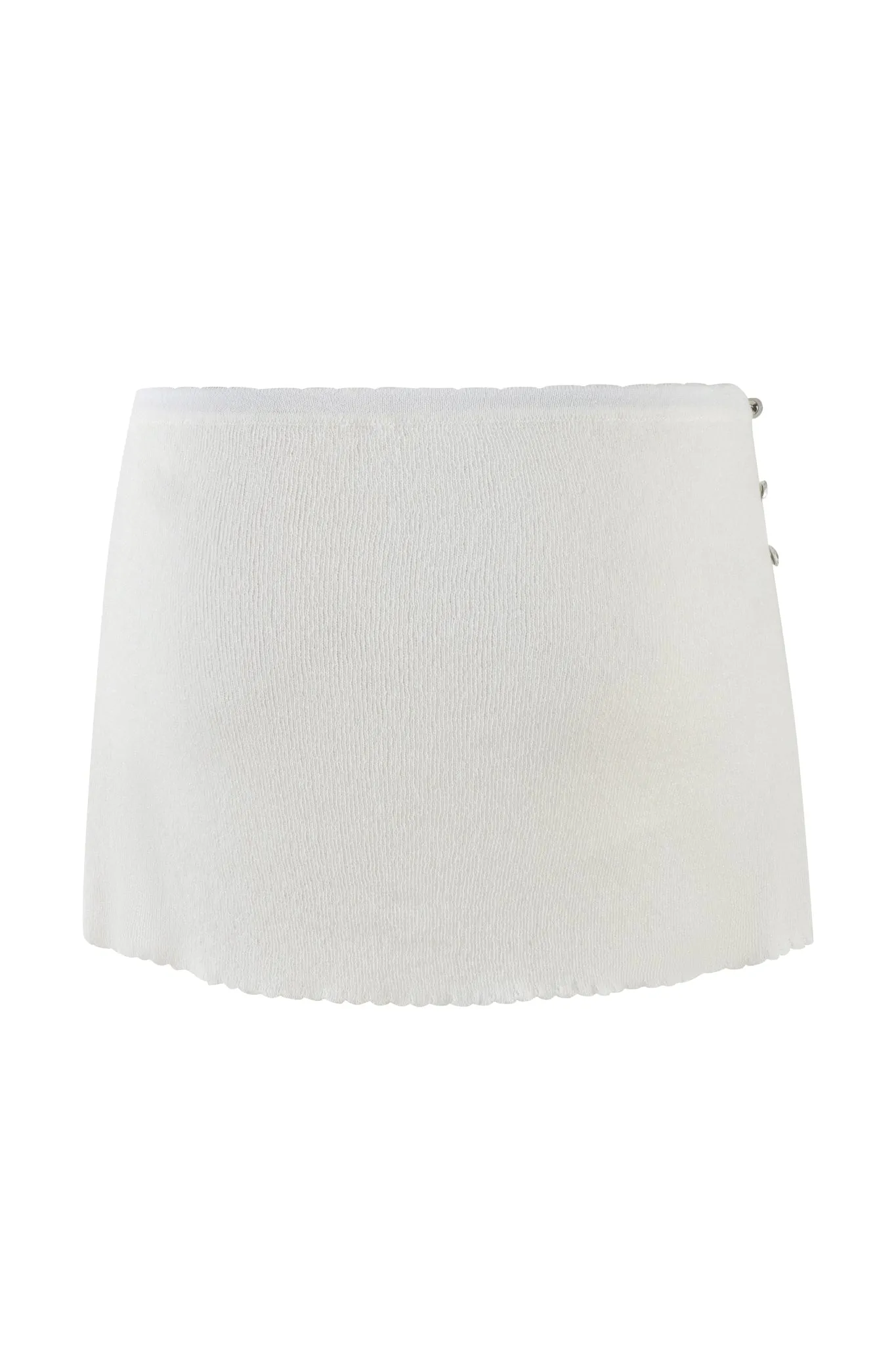 BLISS SKORT - WHITE : SNOW WHITE