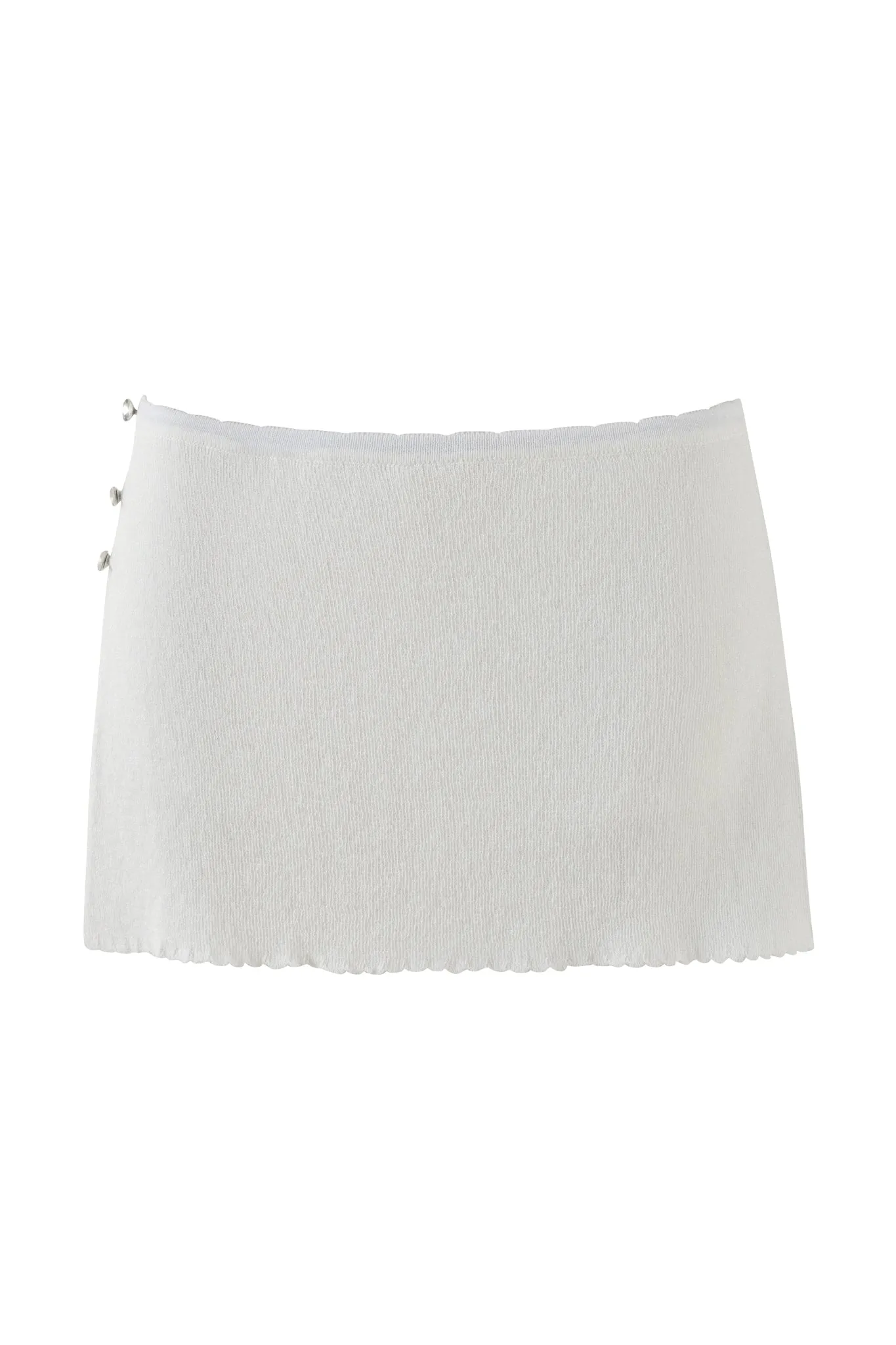 BLISS SKORT - WHITE : SNOW WHITE