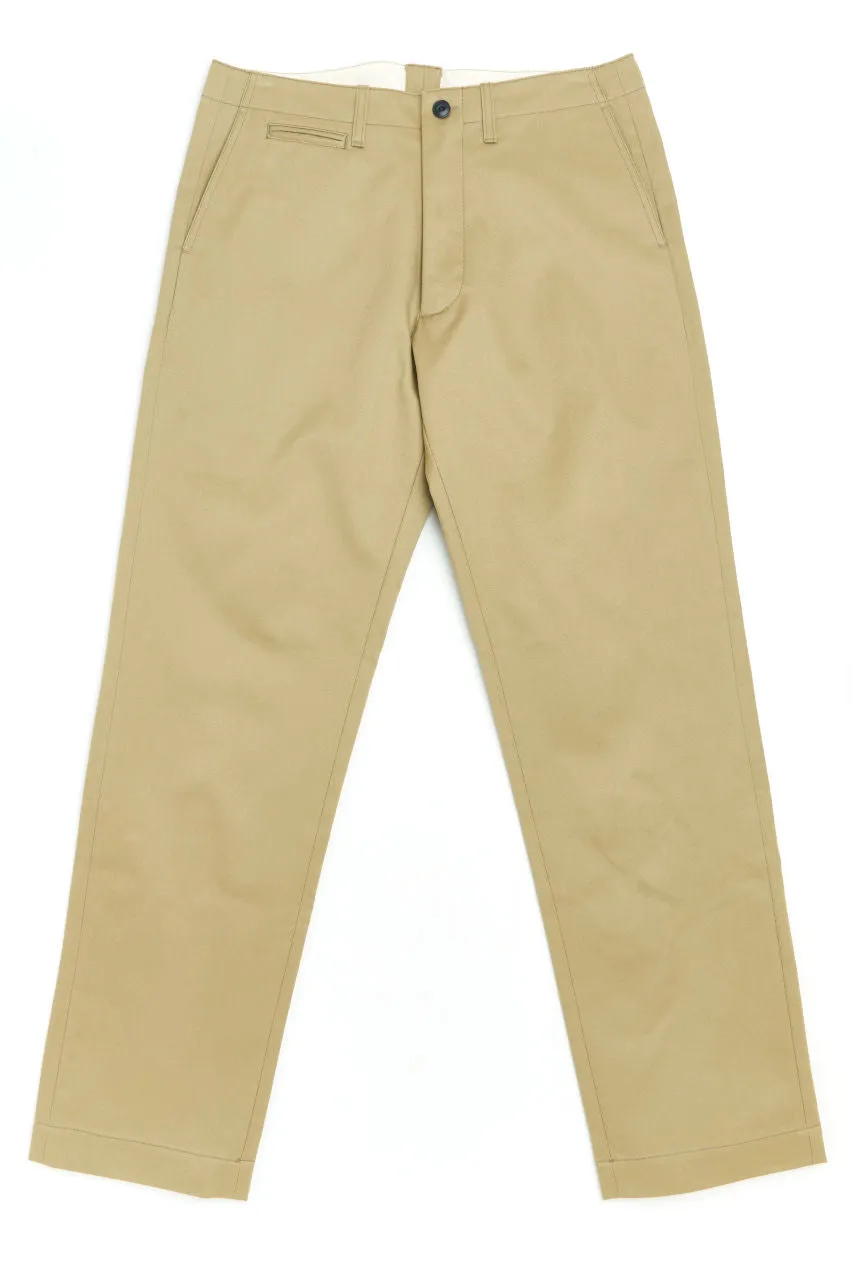 Blue Blanket Relaxed Chinos P17-IT25T Garbadina Beige