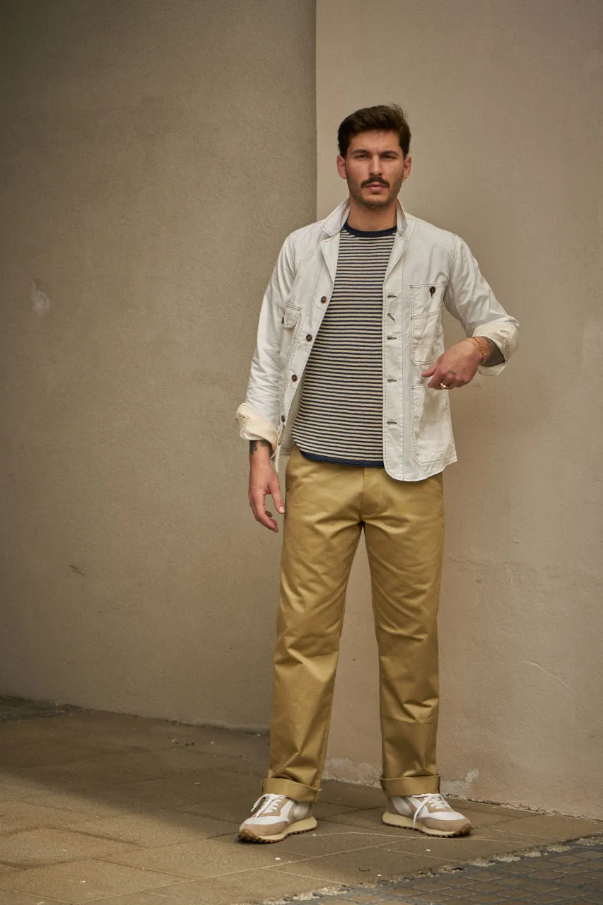 Blue Blanket Relaxed Chinos P17-IT25T Garbadina Beige