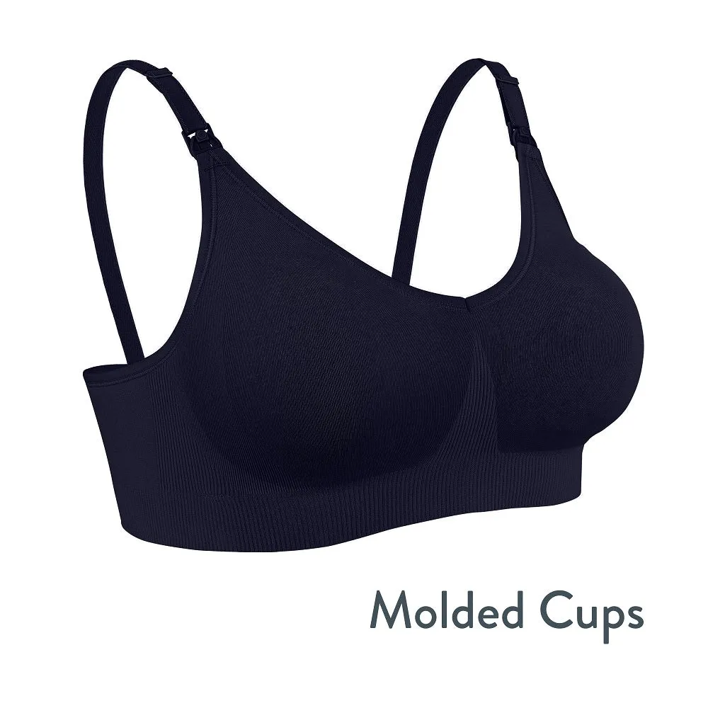 Bravado Body Silk Seamless Nursing Bra 2.0 (Navy)