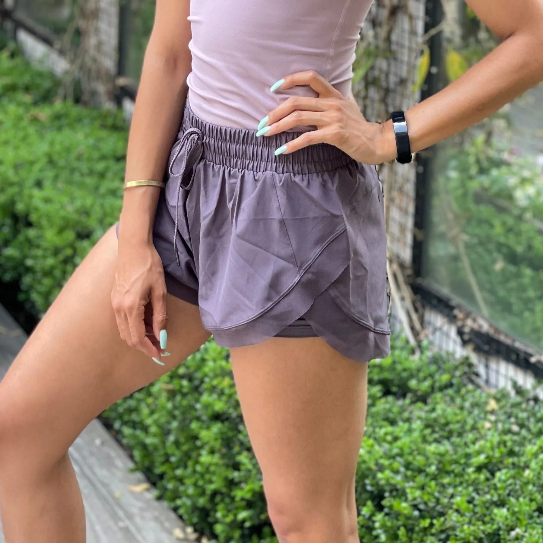 Breeze Shorts | Burgundy