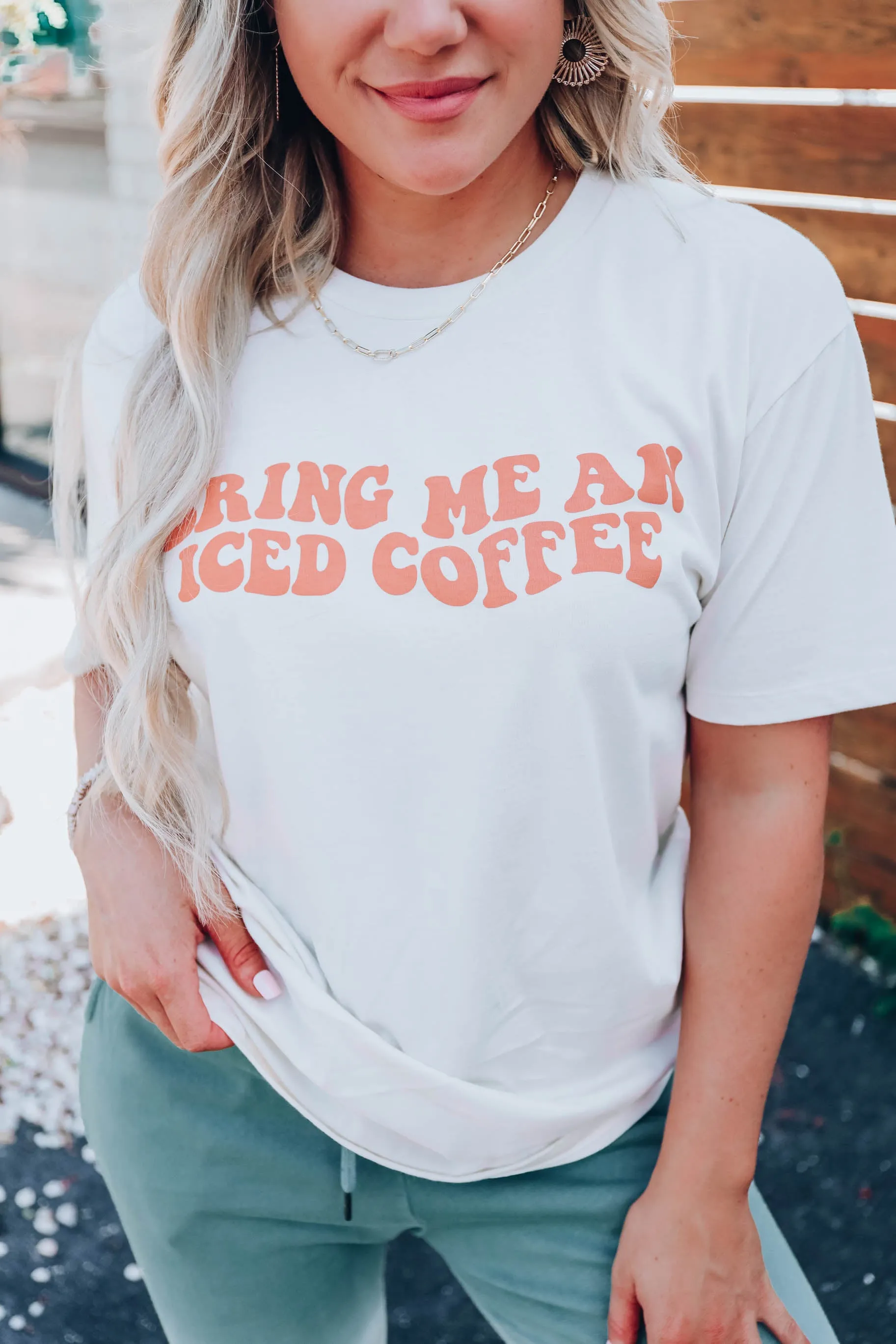 Bring Me Iced Coffee Graphic Tee