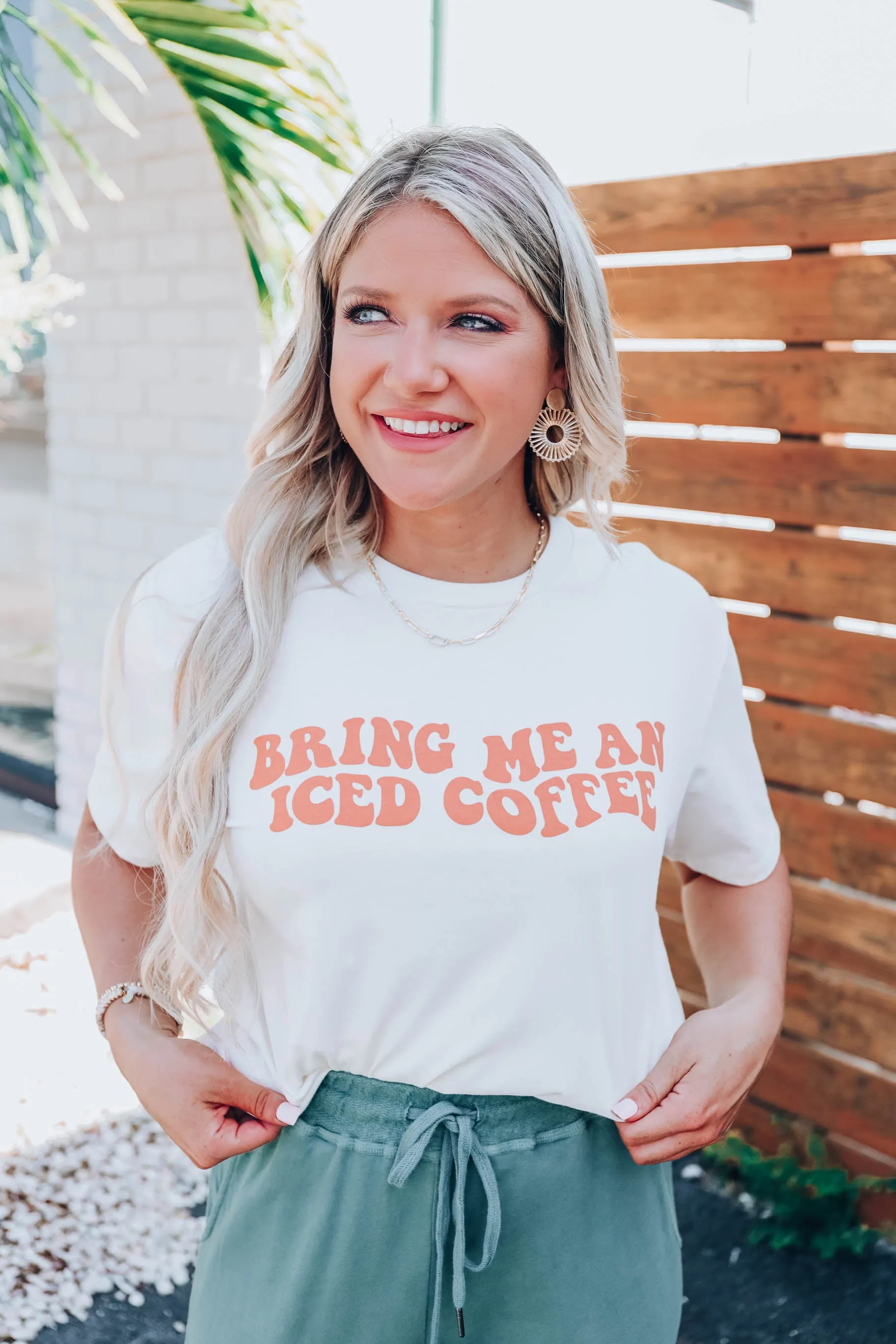 Bring Me Iced Coffee Graphic Tee