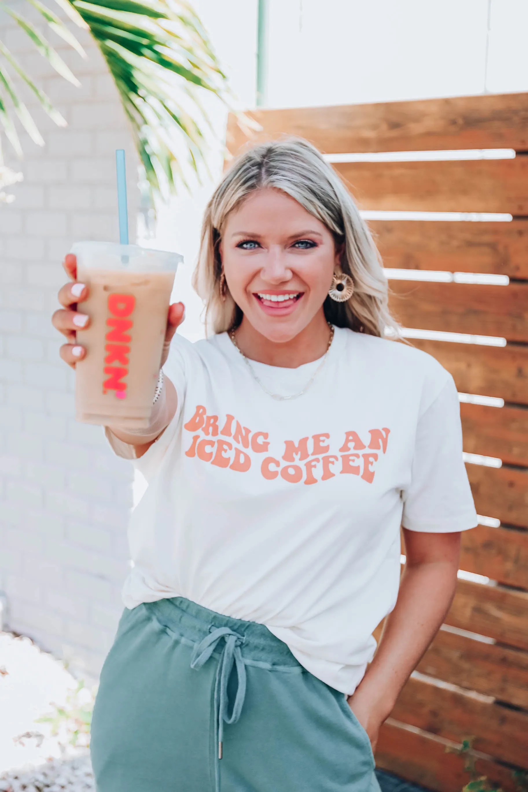 Bring Me Iced Coffee Graphic Tee