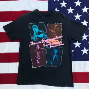 Bruce Springsteen “ Tunnel Of Love Express Tour “ LA Sports Arena 1988 RARE USA Original Vintage Rock T-Shirt
