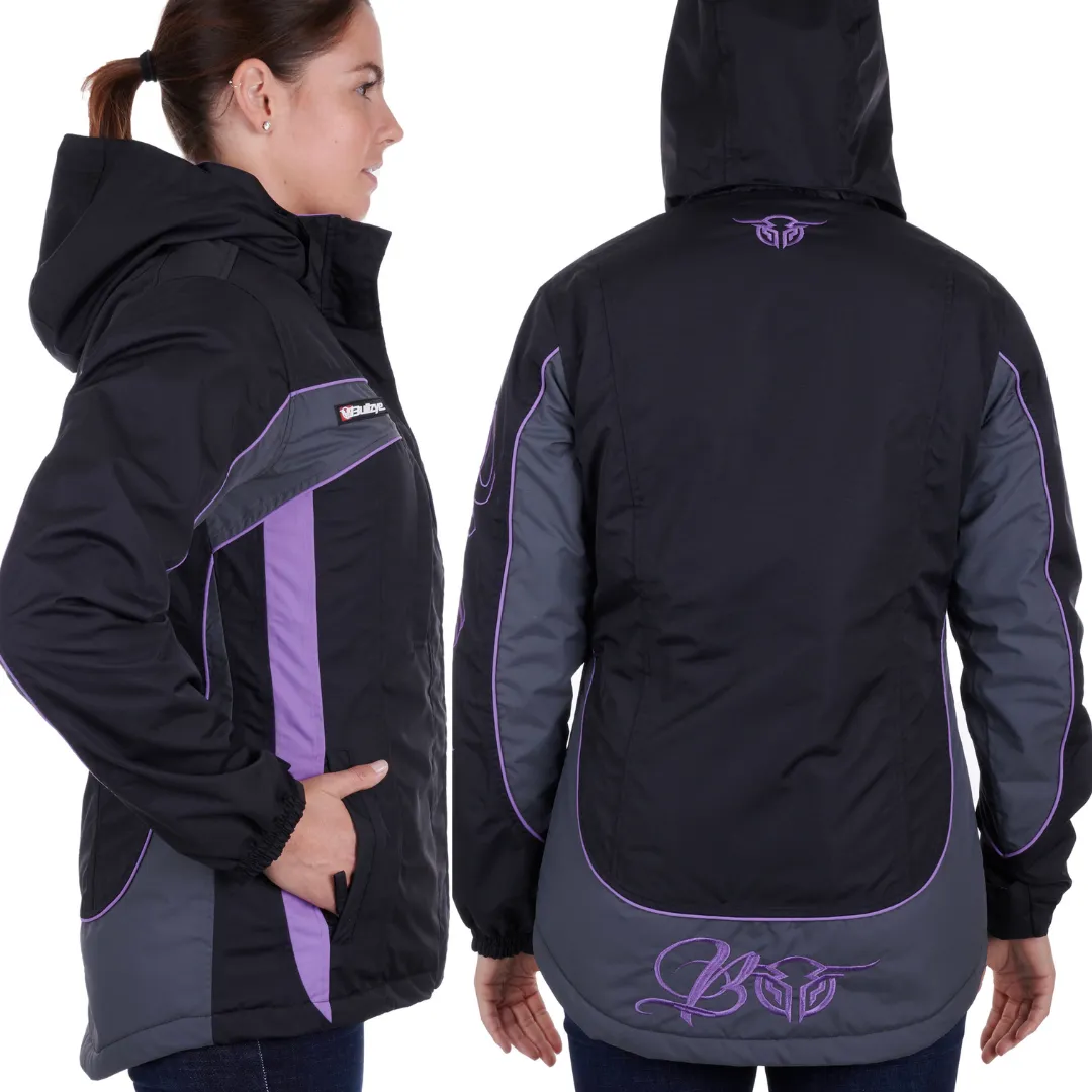 Bullzye Womens Carla Water-Proof Jacket-PURPLE