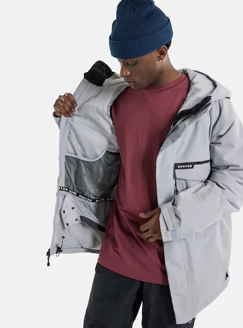 Burton Covert 2.0 Jacket Mens Silver Sconce