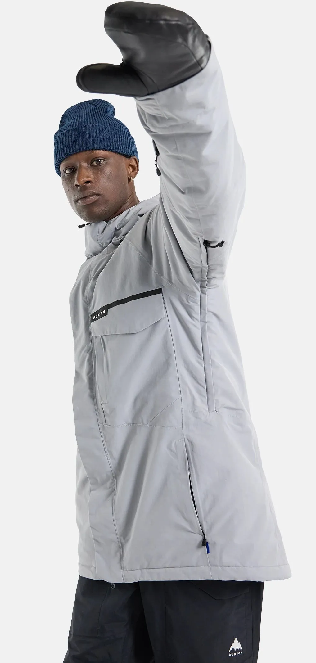 Burton Covert 2.0 Jacket Mens Silver Sconce