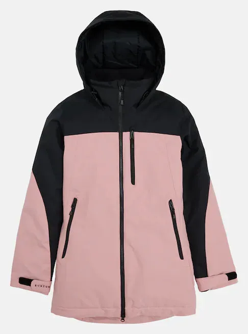 Burton Lelah Jacket Womens Black / Powder Blush