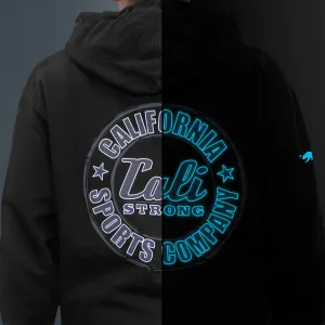 CALI Strong Classic Max Glow in the Dark Black Hoodie Sweatshirt