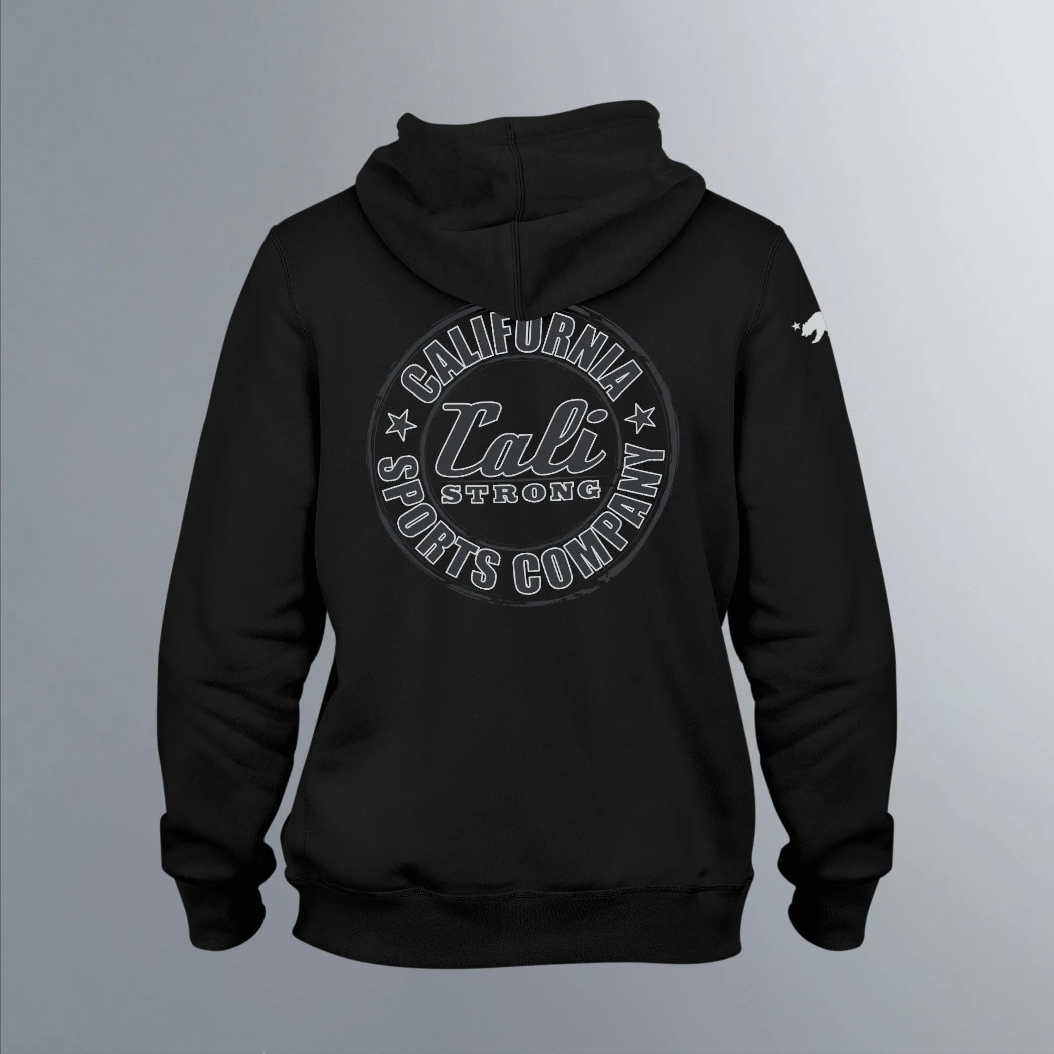 CALI Strong Classic Max Glow in the Dark Black Hoodie Sweatshirt