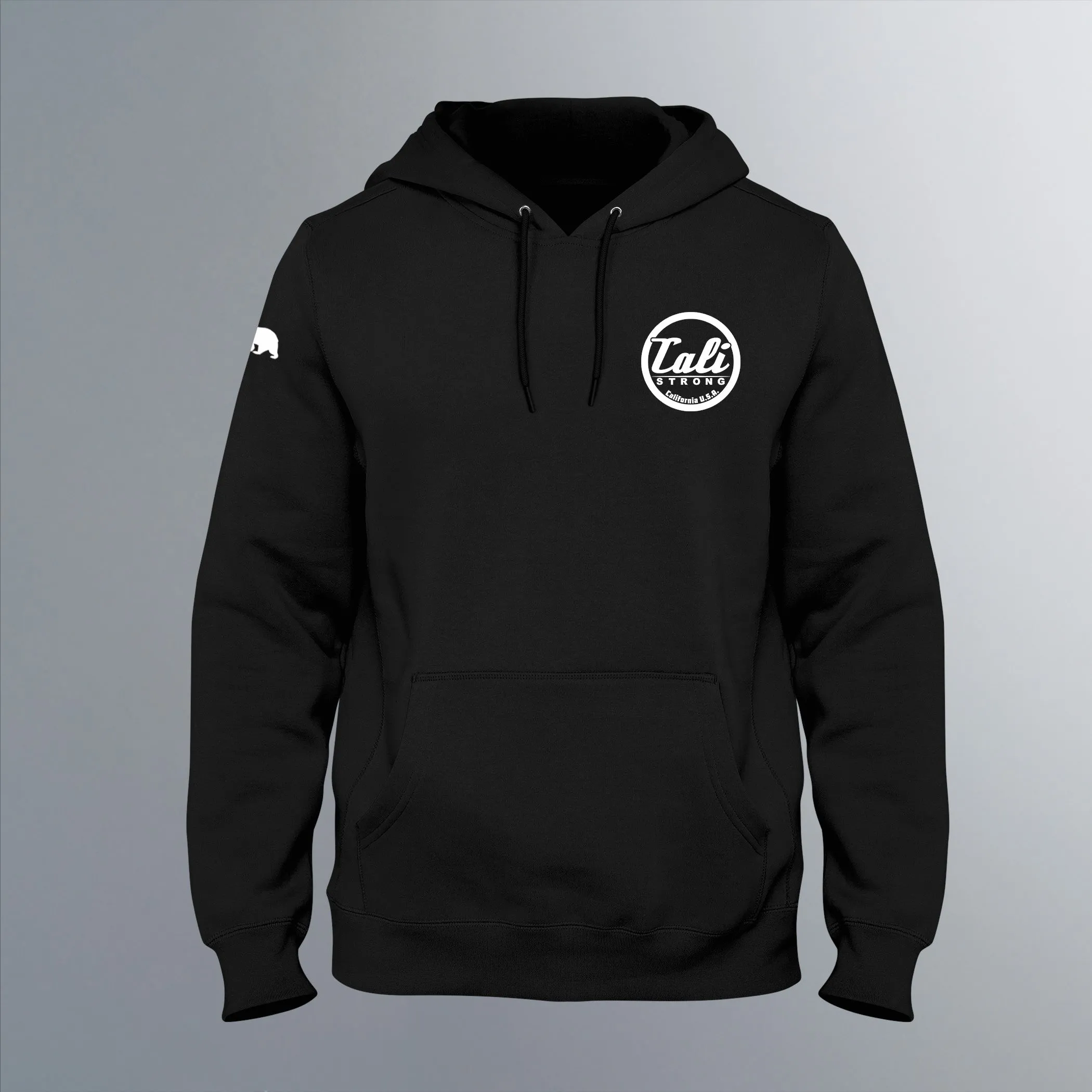 CALI Strong Classic Max Glow in the Dark Black Hoodie Sweatshirt