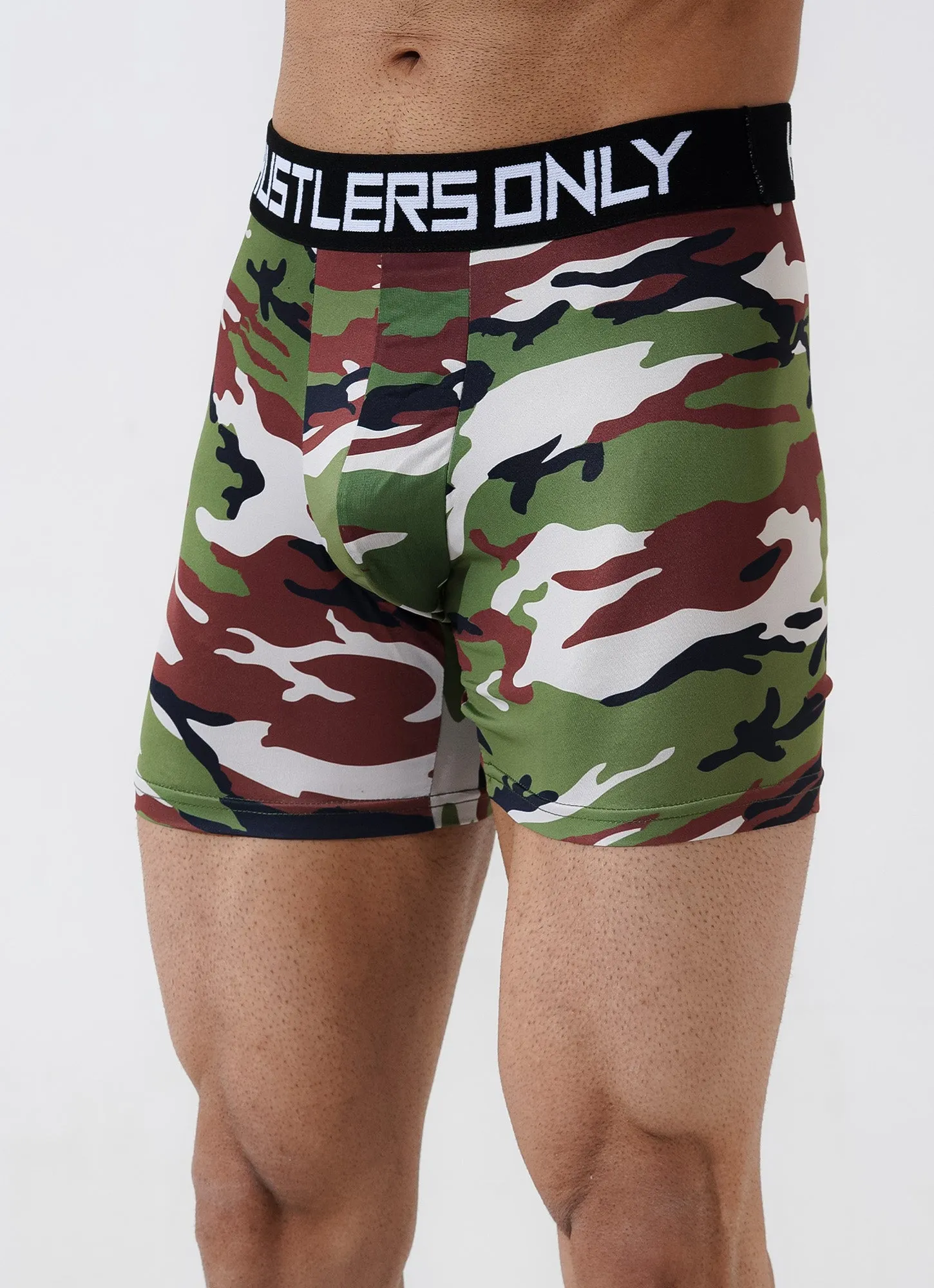 Camo Soft Boxer Briefs for Men