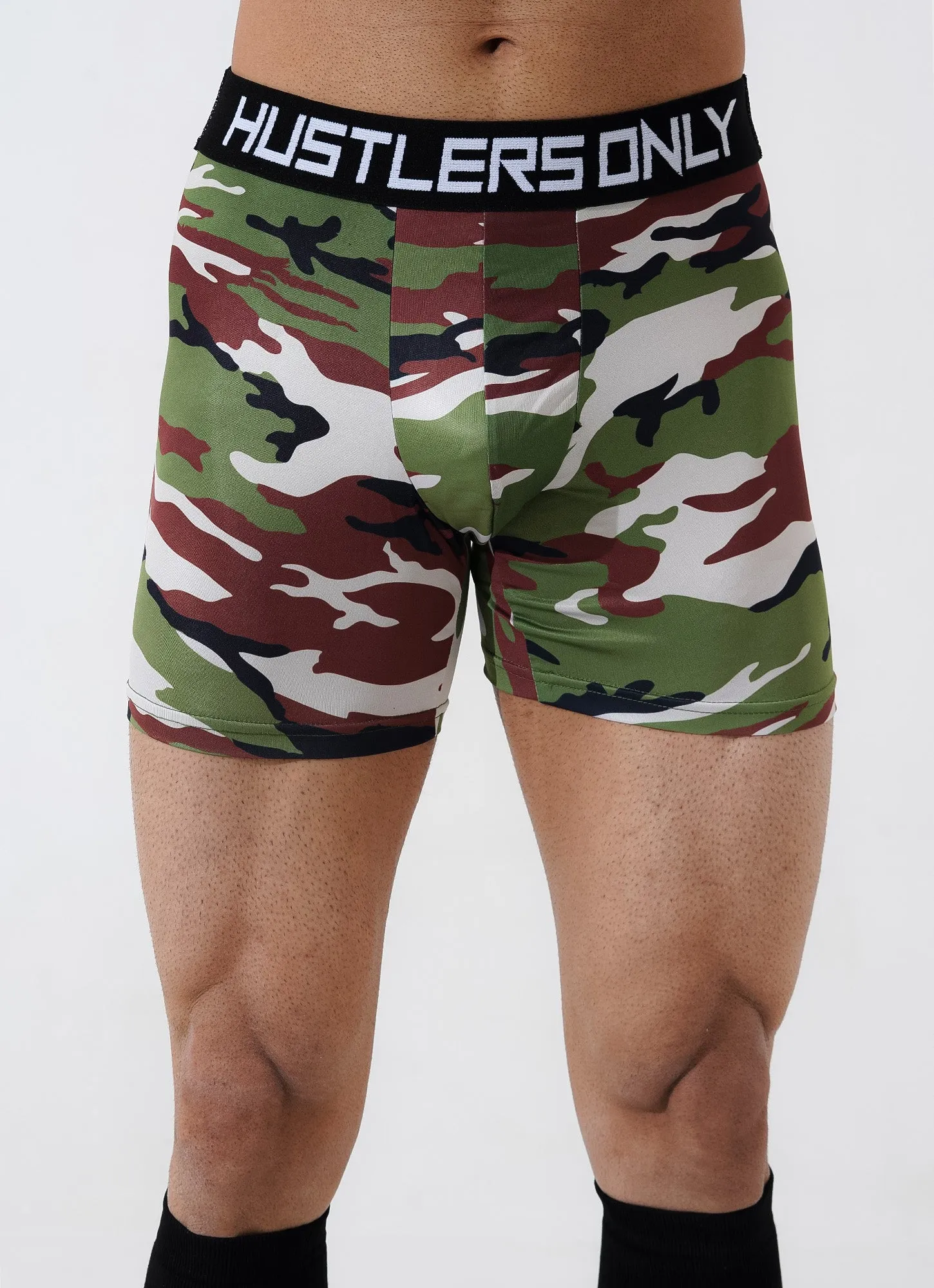 Camo Soft Boxer Briefs for Men