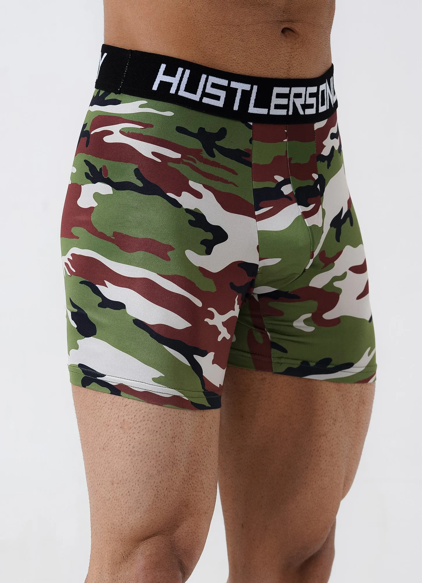Camo Soft Boxer Briefs for Men
