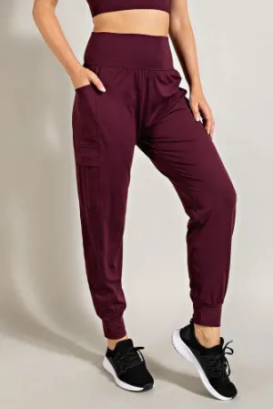 Cassis Butter Soft Jogger with Side Pocket
