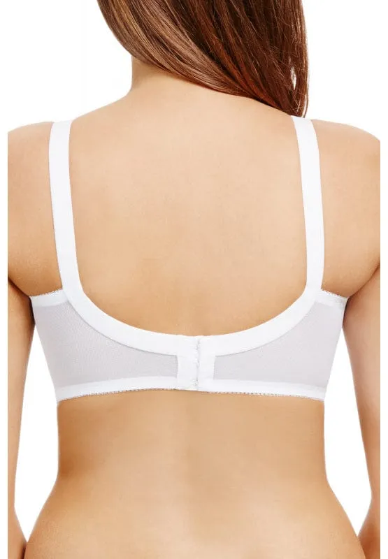 Classic Non-Wired Soft Support Bra - White