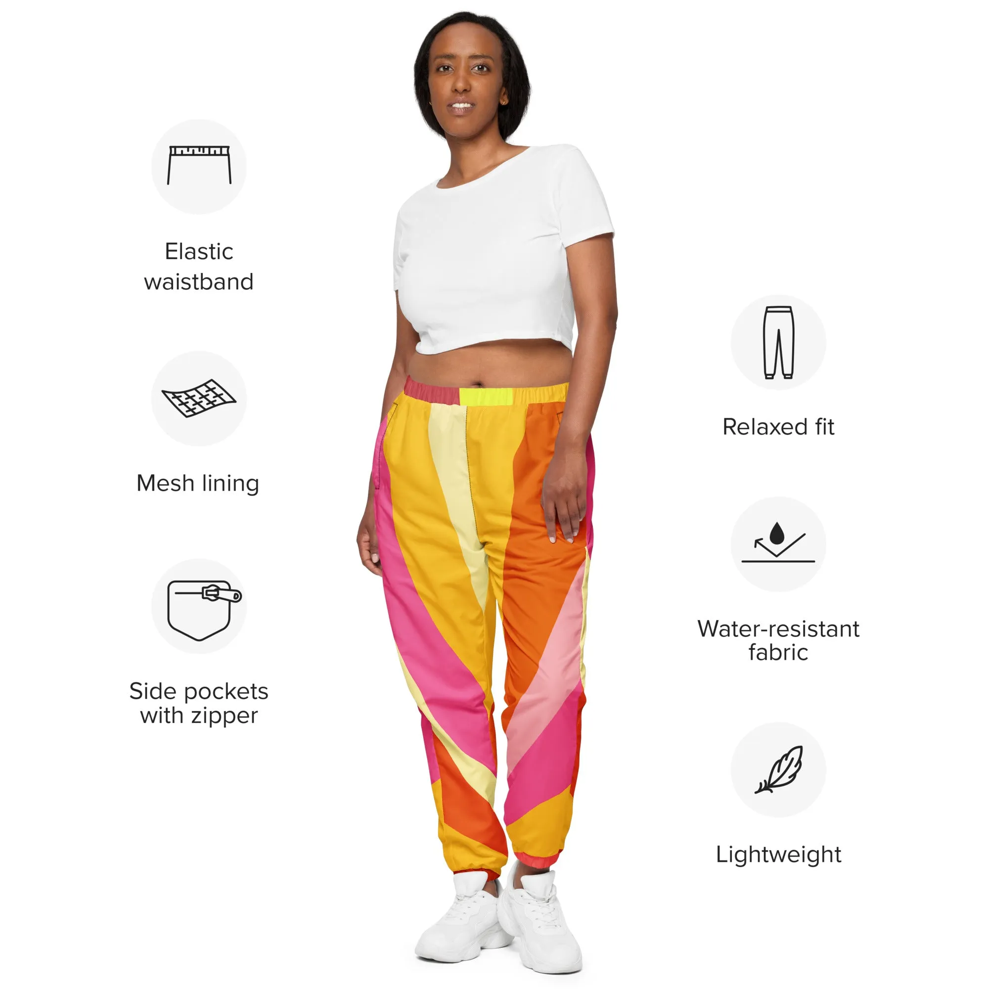 Colorfull Unisex track pants
