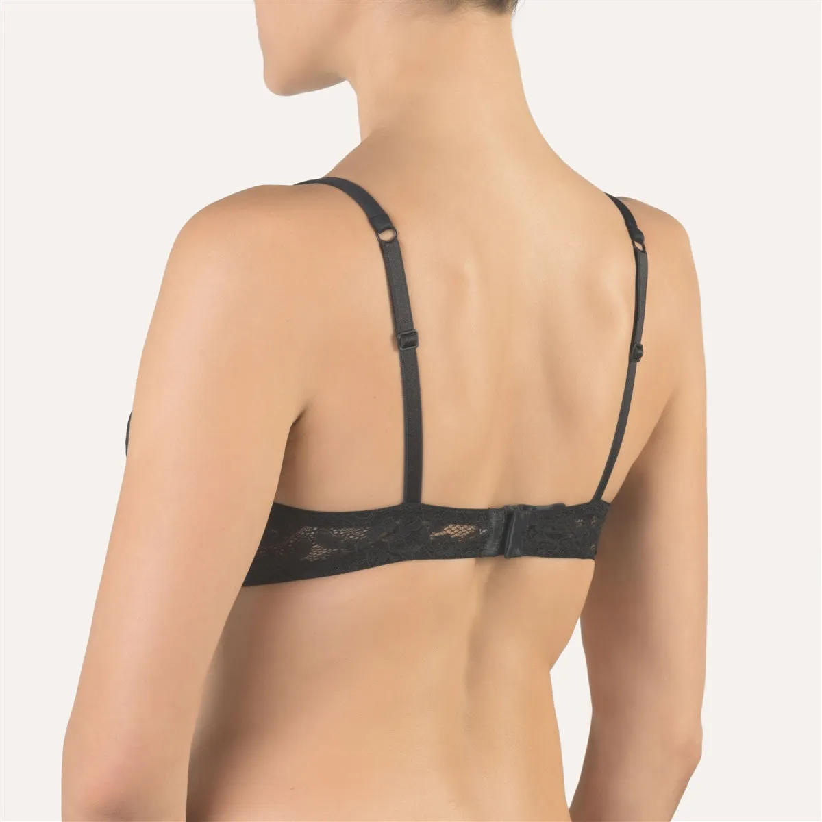 Cotton Club Milena Bra - Black
