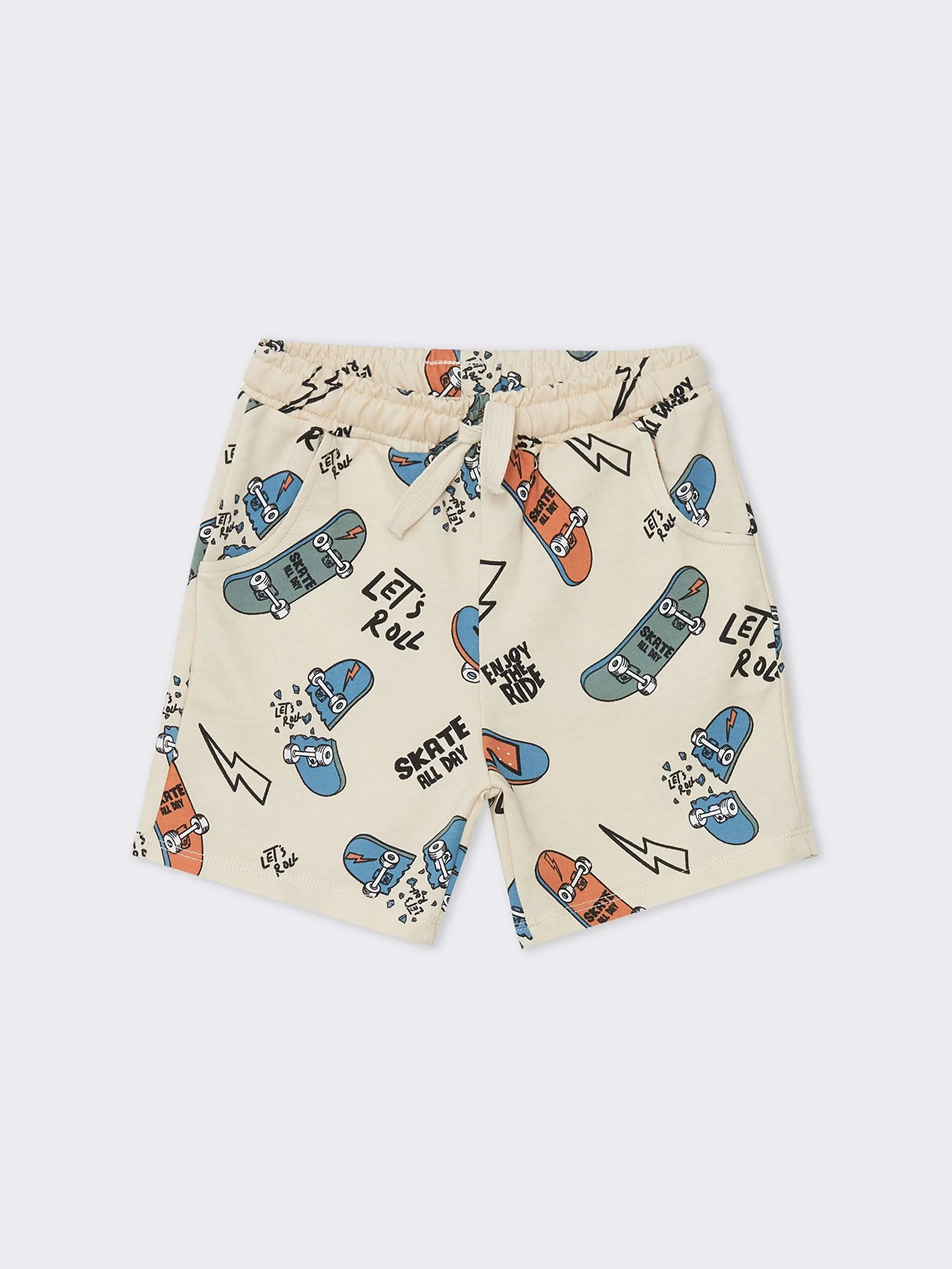 Crew Neck Baby Boy Set of 3