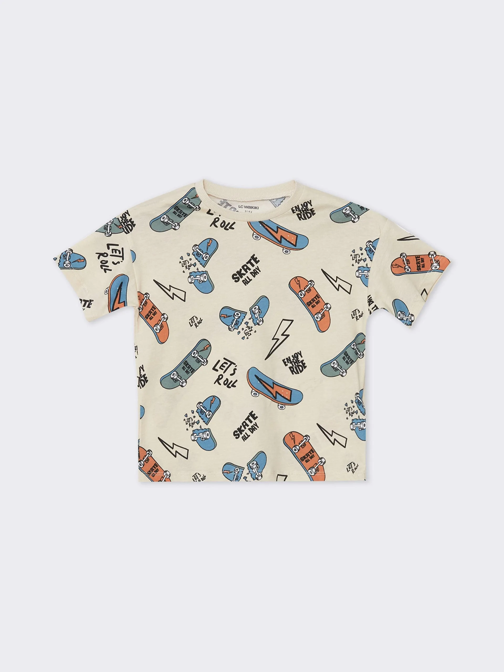 Crew Neck Baby Boy Set of 3