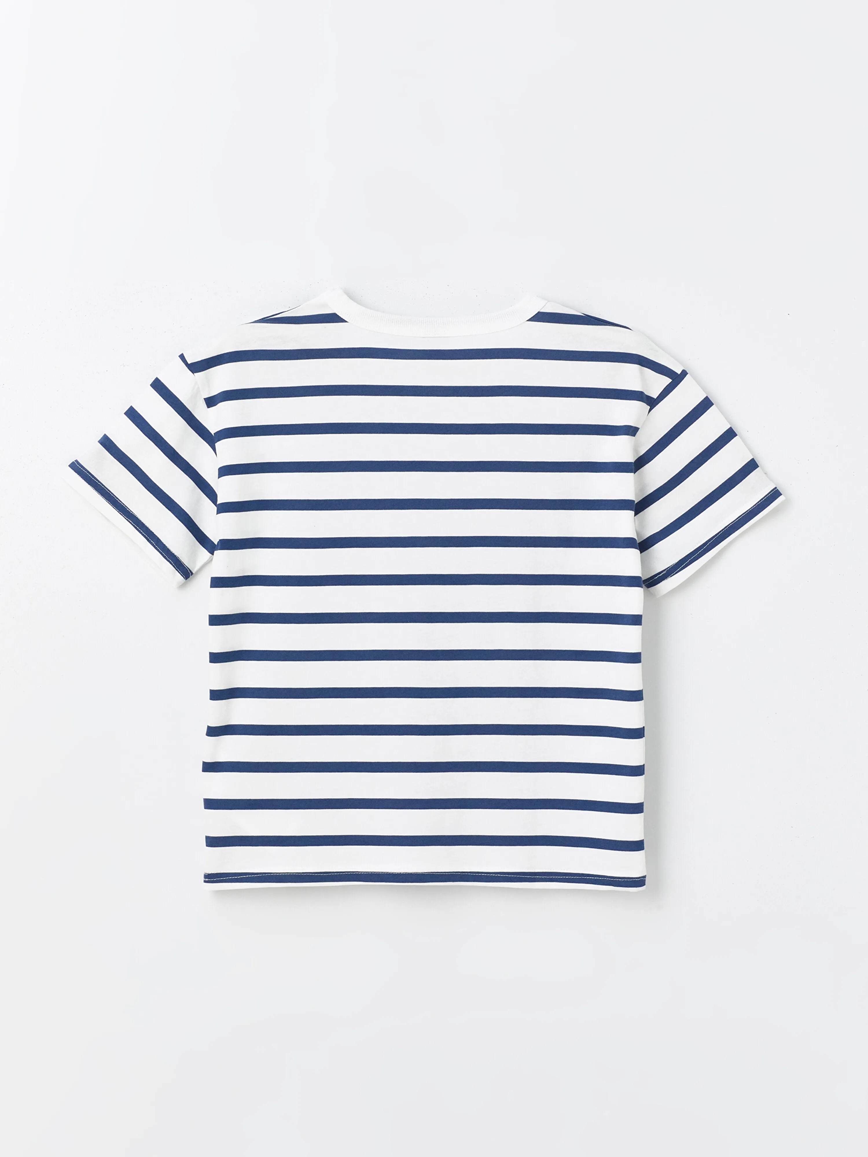 Crew Neck Printed Short Sleeve Boys' T-Shirt and Shorts