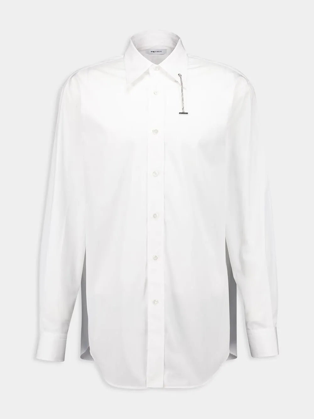 Cross-Bar Chain Shirt