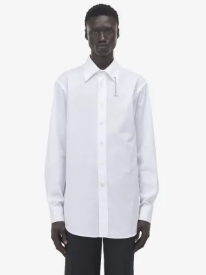 Cross-Bar Chain Shirt