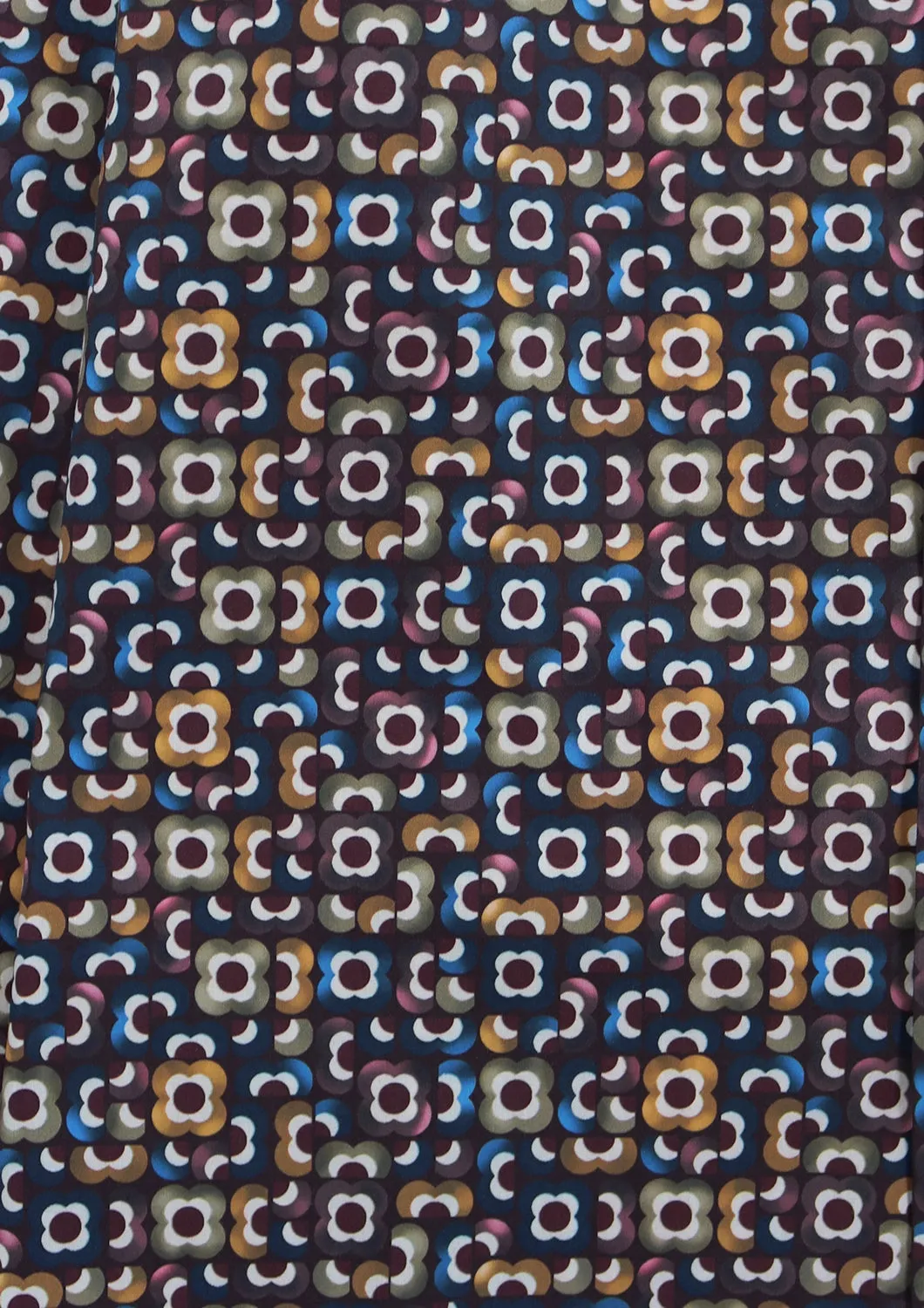 CUTLER & CO BEAUMONT PRINT STRETCH COTTON L/S SHIRT CW21394