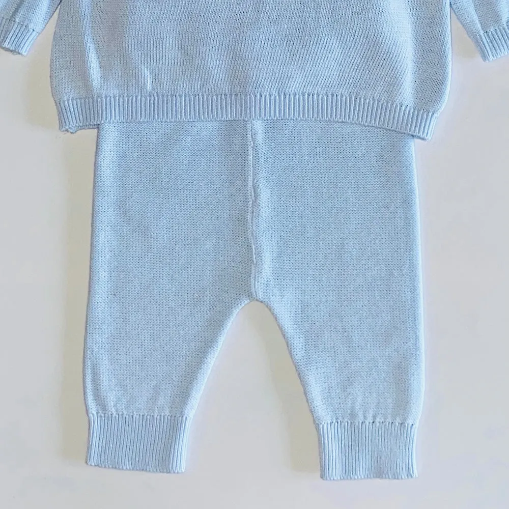 Diamond knitted 2 piece set