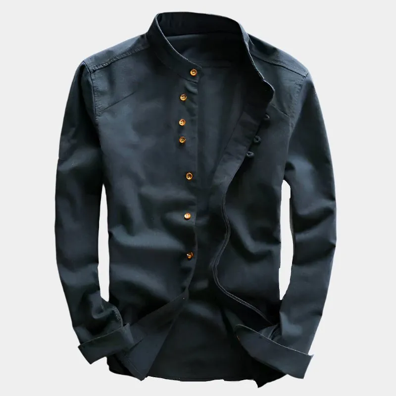 Domoir | Minimal Cotton Shirt