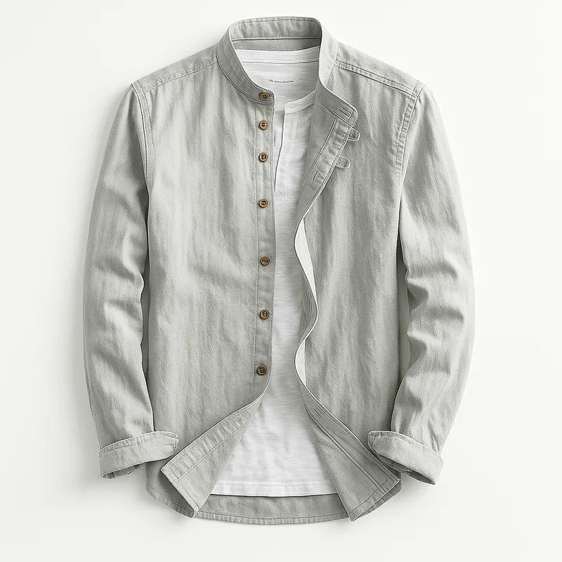 Domoir | Minimal Cotton Shirt