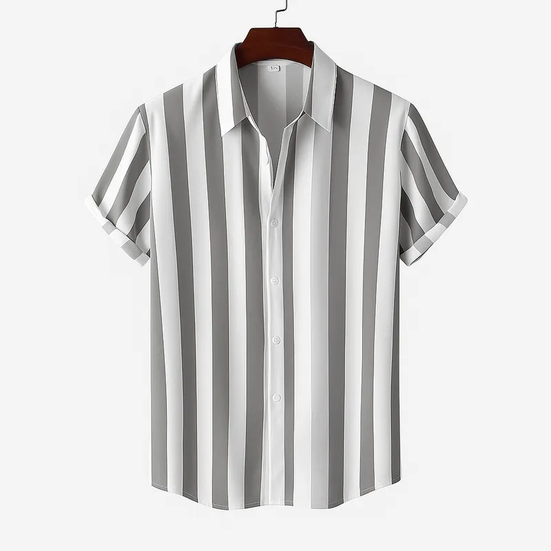 Domoir | Refined Striped Shirt