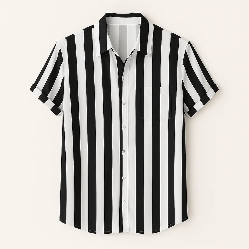 Domoir | Refined Striped Shirt