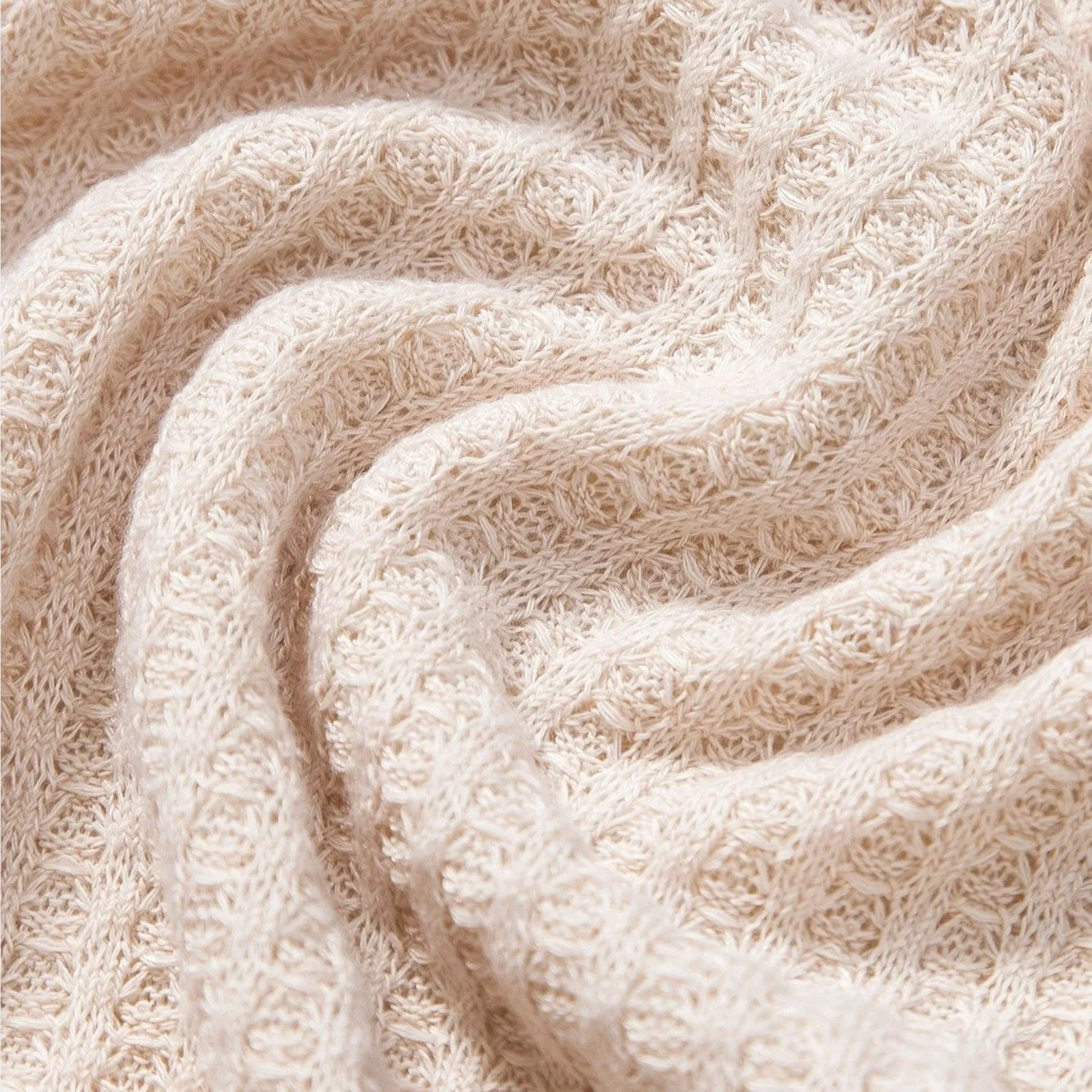 Domoir | Waffle Knit Polo Shirt
