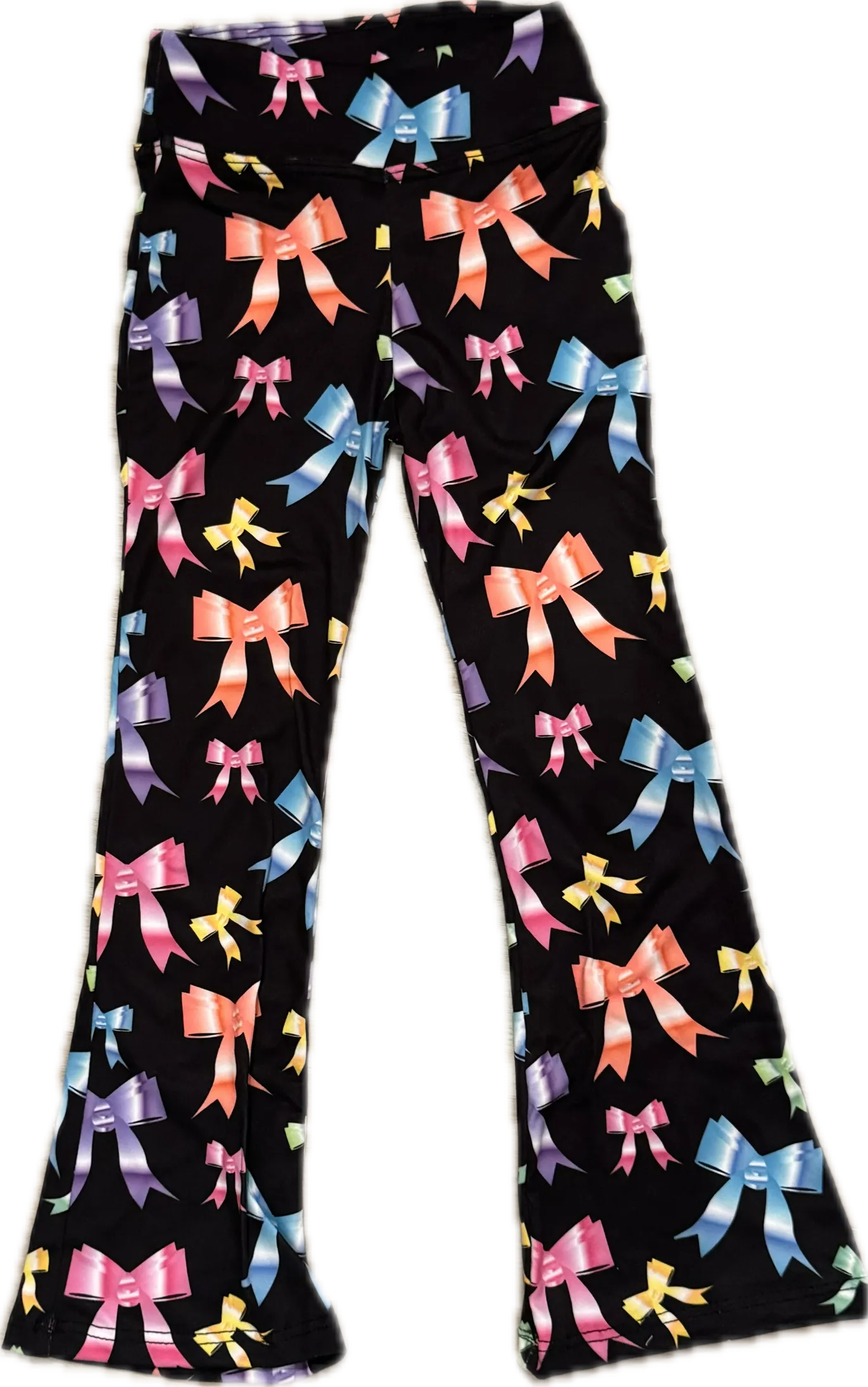 DORI CREATIONS- Multi Bow Flare Pants