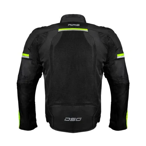 DSG Aire Jacket Black Yellow Fluo