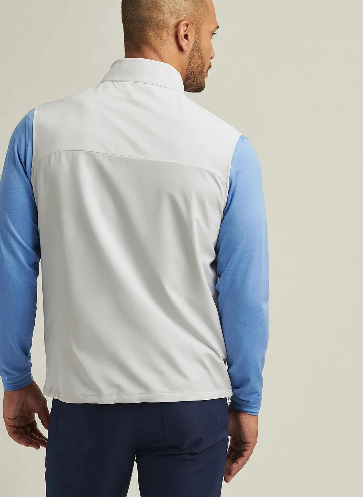Dunes Vest by Peter Millar - British Grey