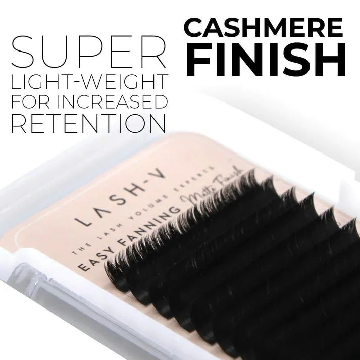 Easy Fanning Matte Finish Lashes