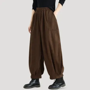Eloise | Corduroy Wide-Leg Pants