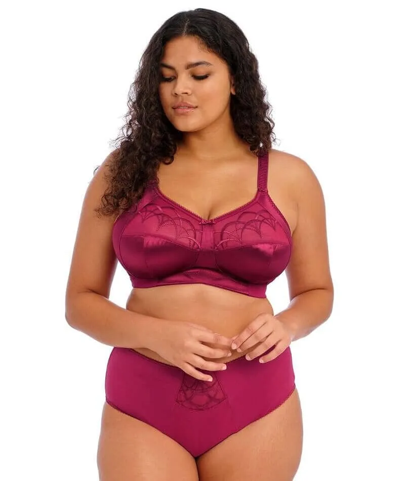 Elomi Cate Soft Cup Wire-free Bra - Berry
