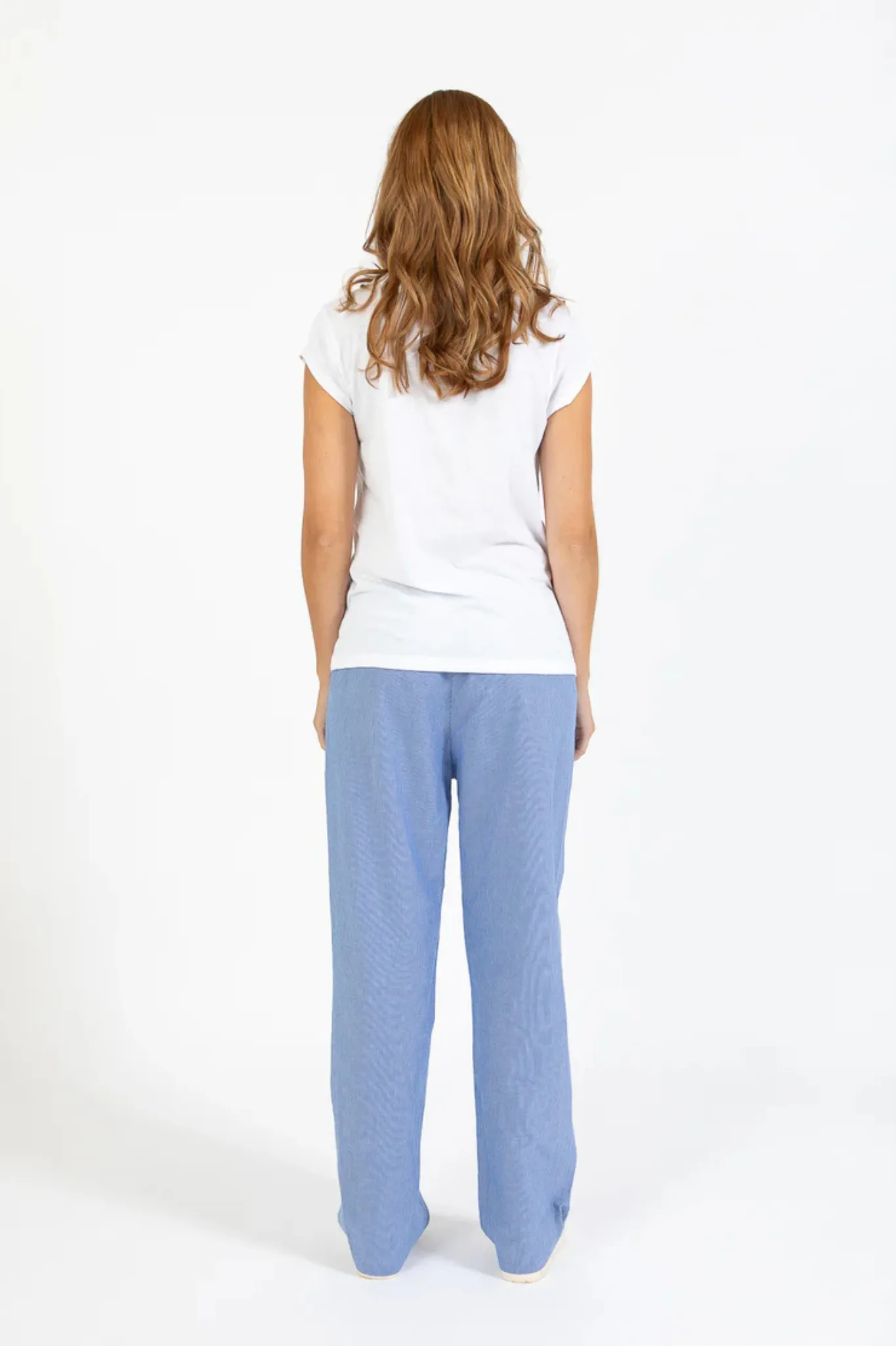 EMMIE PANTS - BLUE STRIPES