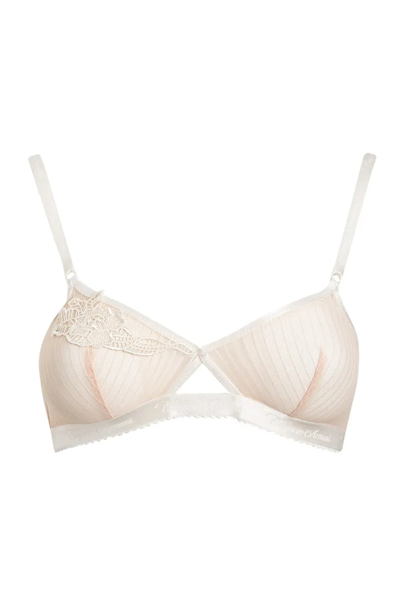 Emporio Armani Mesh Triangle Bra
