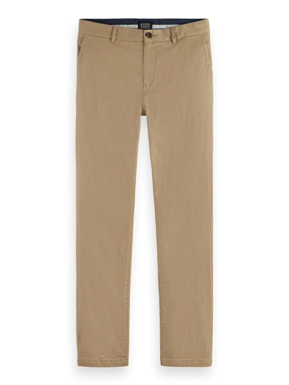 ESSENTIALS - Stuart Regular Slim Fit Chino - Sand