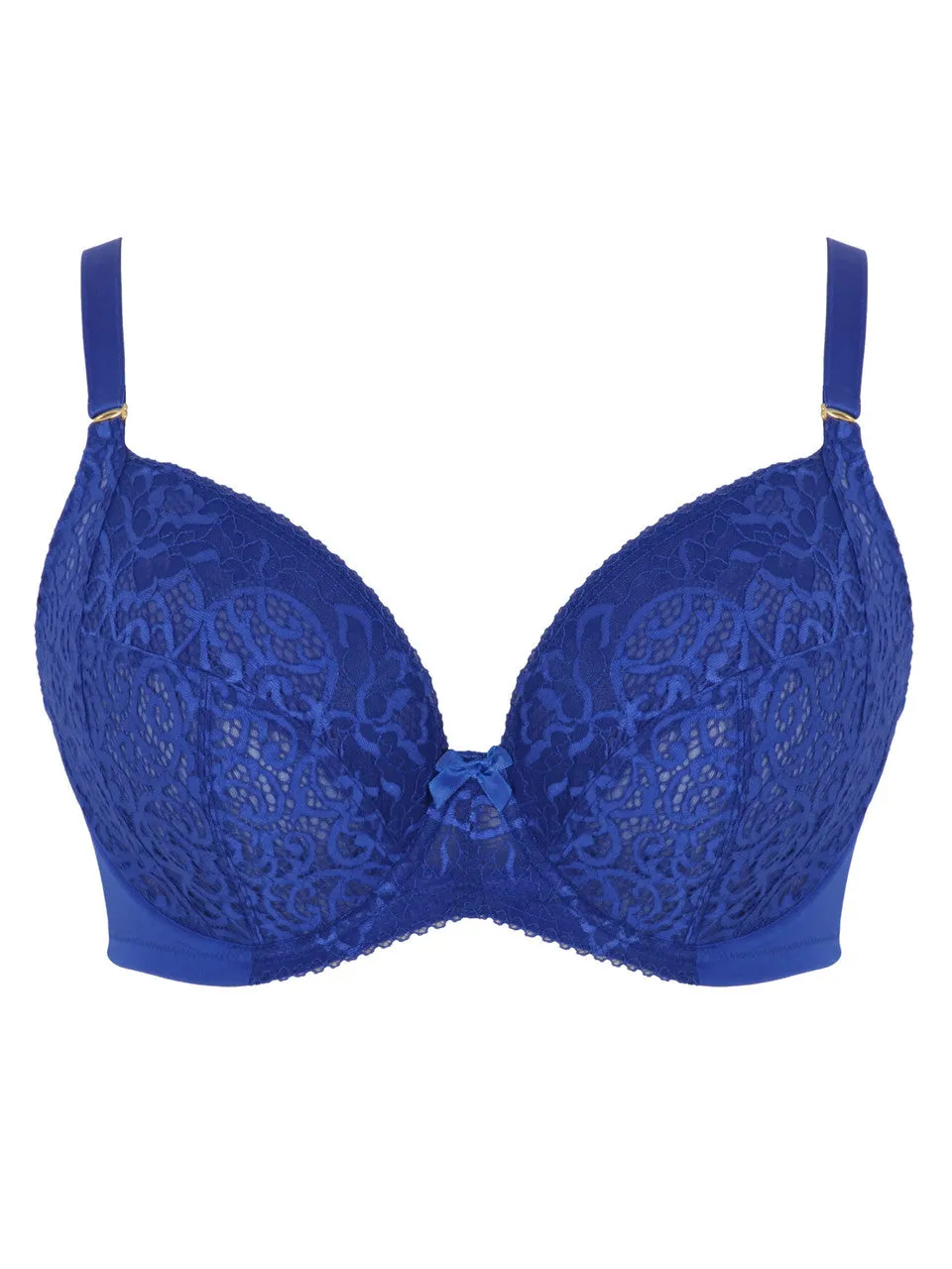 Estel Plunge Bra In Royal Blue - Sculptresse
